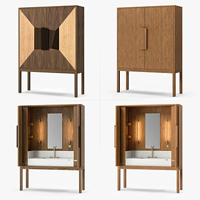 Riva 1920 DeKauri Bespoke Bath Credenza