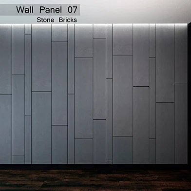 Wall Panel 07. Stone Bricks