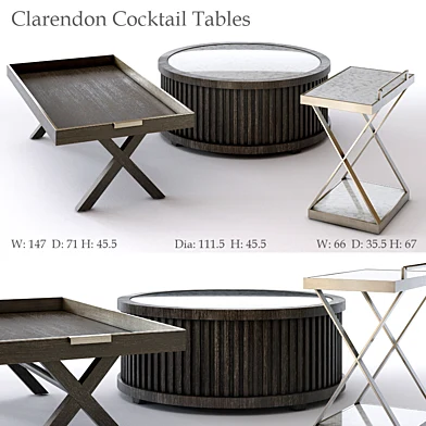 Bernhardt Clarendon Cocktail Tables