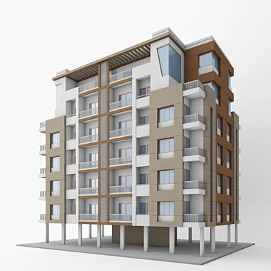 Low Rise Indian appartment