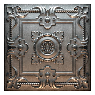 Artificial tin metal ceiling tile