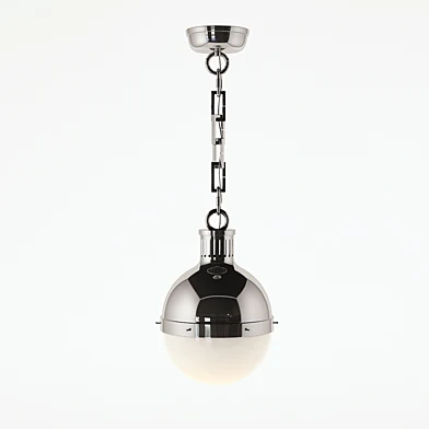Thomas O'Brien Modern Hicks Small Pendant (Polished Nicke)
