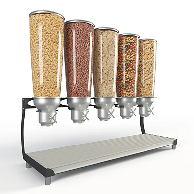 Cereal Dispencer IDM 5 Canisters