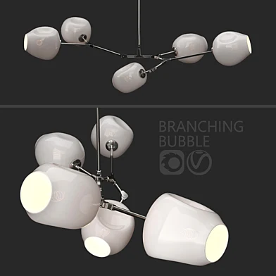 Branching bubble 5 lamps