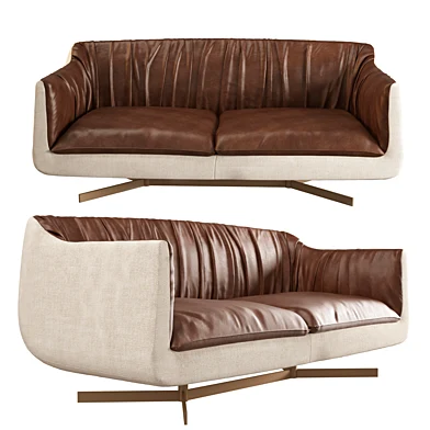 Диван WAKI Sofa 2 places Bleu Nature