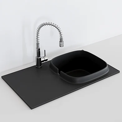 Scarabeo Ceramiche UP kitchen sink