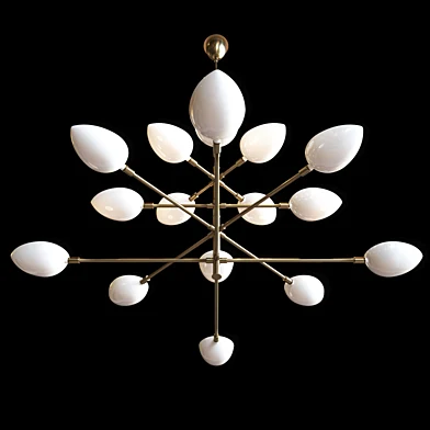 Graphic Grande Four - Tier Chandelier by Aerin