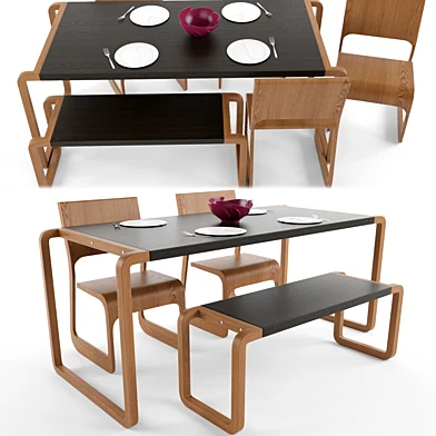 Table chair set_9