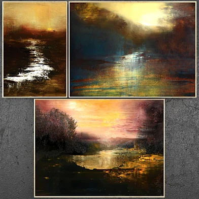 Paintings abstract | set 181