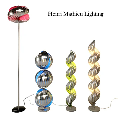 Henri Mathieu Lighting | Lamella Floor Lamps