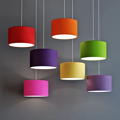 Metropolight Suspension Cylindre Coton