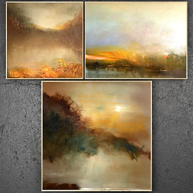 Paintings abstract | set 259