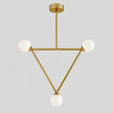 Chandelier areti triangle pendant 3