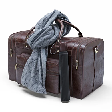Leather Military Duffle Bag