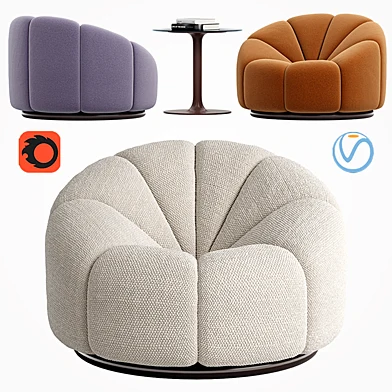Pierre Paulin Fauteuil Alpha