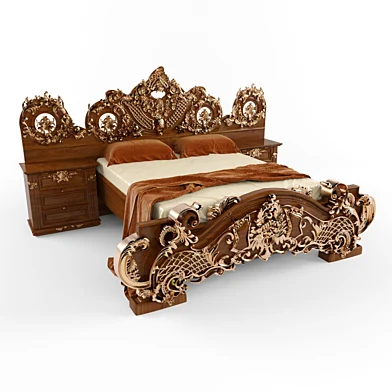bed rococo