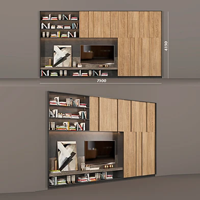 tv wall costume made стенка для телевизора