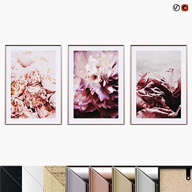Poster Set "Flower Close Up"