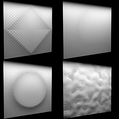 parametric wall pattern