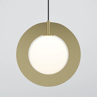 Plane - round pendant light by Tom Dixon