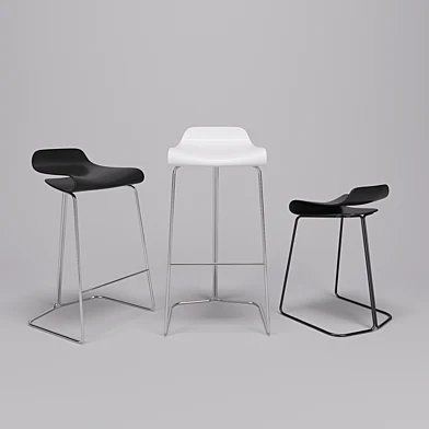 Барный стул BCN Slide Base Kristalia