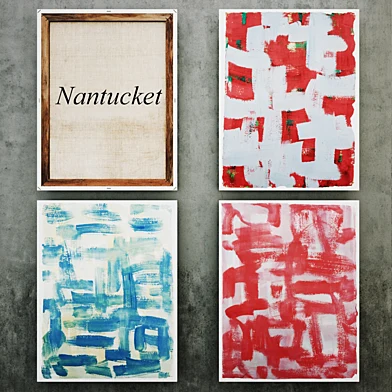 Abstract Paintings Nantucket