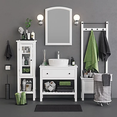 Open Hemnes Bath Set