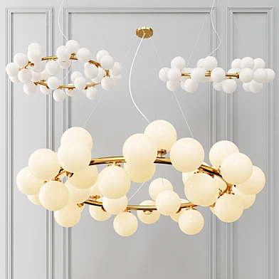 Milk Bubble Round chandelier