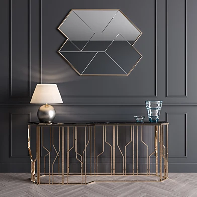 Ginza Longhi Console - Vray Material