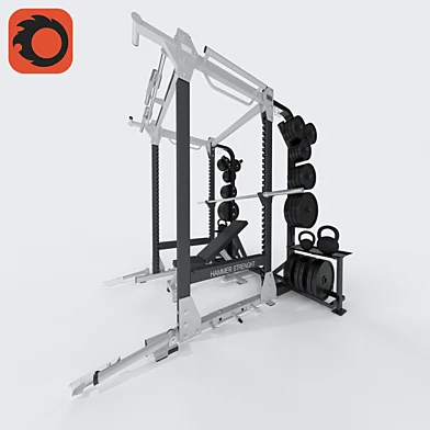 Hammer Strength Full Rack