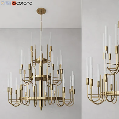 Luxxu Gala Suspension Chandelier (To Refill)