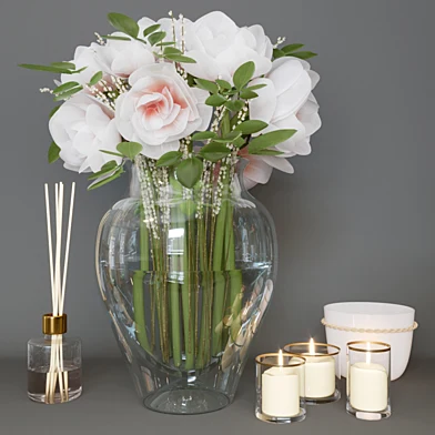 Flowers decor set