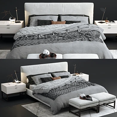 Minotti Andersen bed