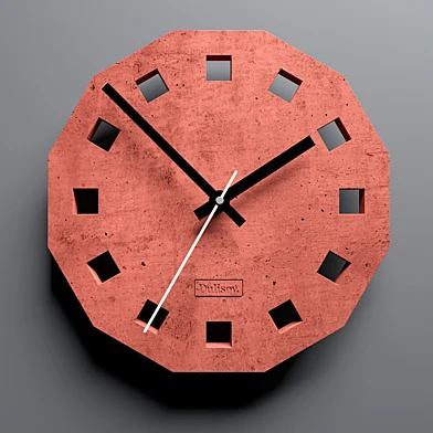 Настенные часы Brick