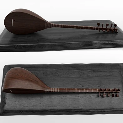 Azerbaijan national musical instrument _saz_
