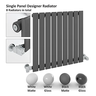Single Panel Radiator - Milano Alpha Radiator