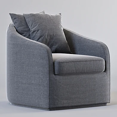 anniston,slipcovered,swivel,armchair