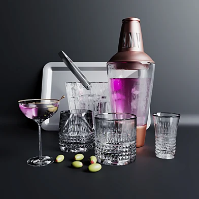 Barware crystal set01