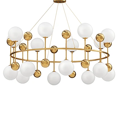 Люстра Milk Bubble Ring Chandelier d.96