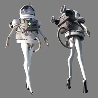 Three A Lasstranaut