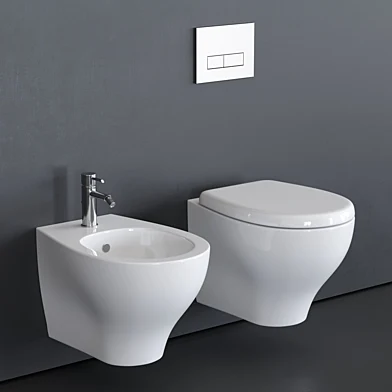 GALASSIA Eden Wall-Hung WC art. 7215 art. 7216