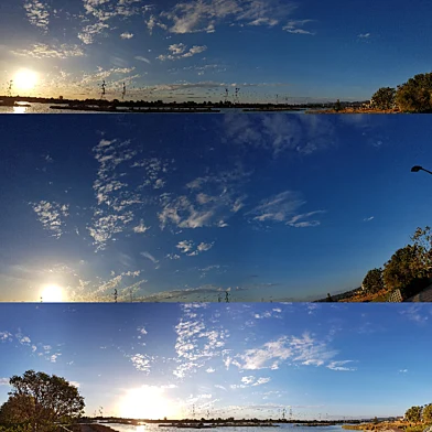 Panorama sky sunset 2