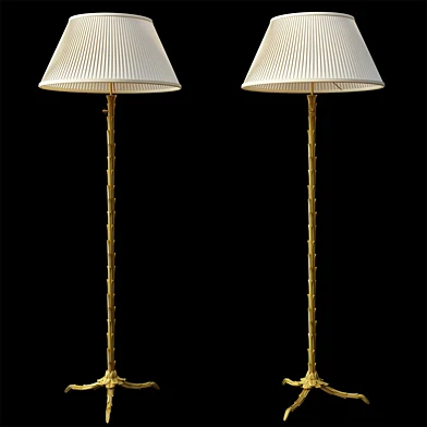 Maison Bagues French Bronze Floor Lamp