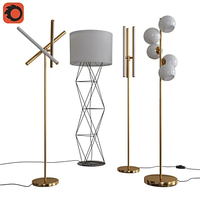 West Elm Floor Lamps set 04