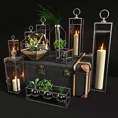 Decorative set Restoration Hardware & Pottery Barn