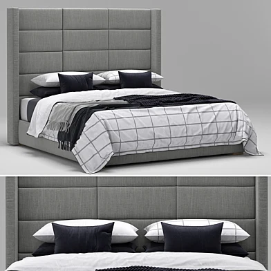 RH Modena Shelter Restangular Channell bed