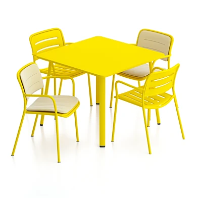 Kettal Village Table and Chair 2