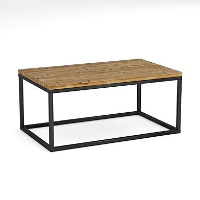 Журнальный столик в стиле лофт / loft coffee table