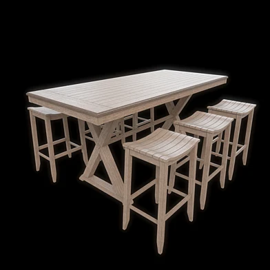 American Style Bar Stool Set