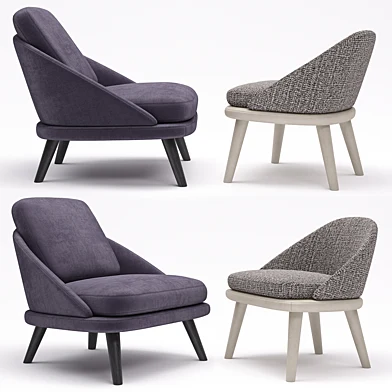 Minotti Lawson Legs Armchair